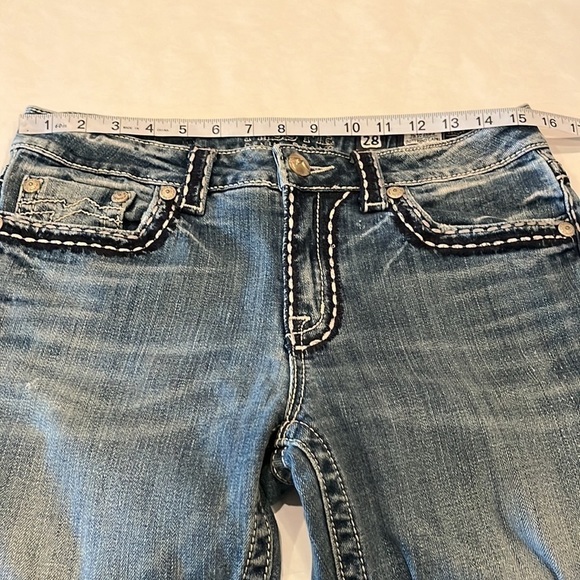 Miss Me Boyfriend Capri Size 28 - Picture 4 of 16